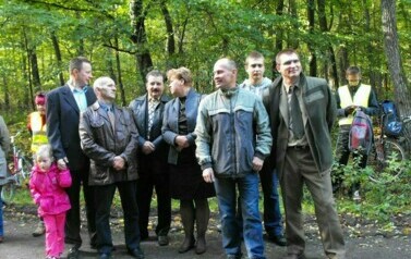 Dąb Bogusław - odsłonięcie tablicy informacyjnej - 30.09.2012 9