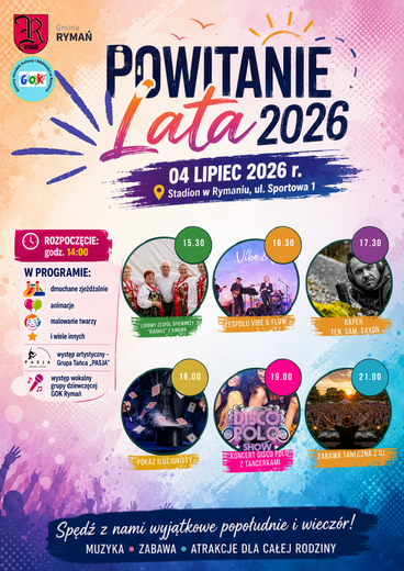 Powitanie Lata 2026 - Stadion 04.07.2026 r.