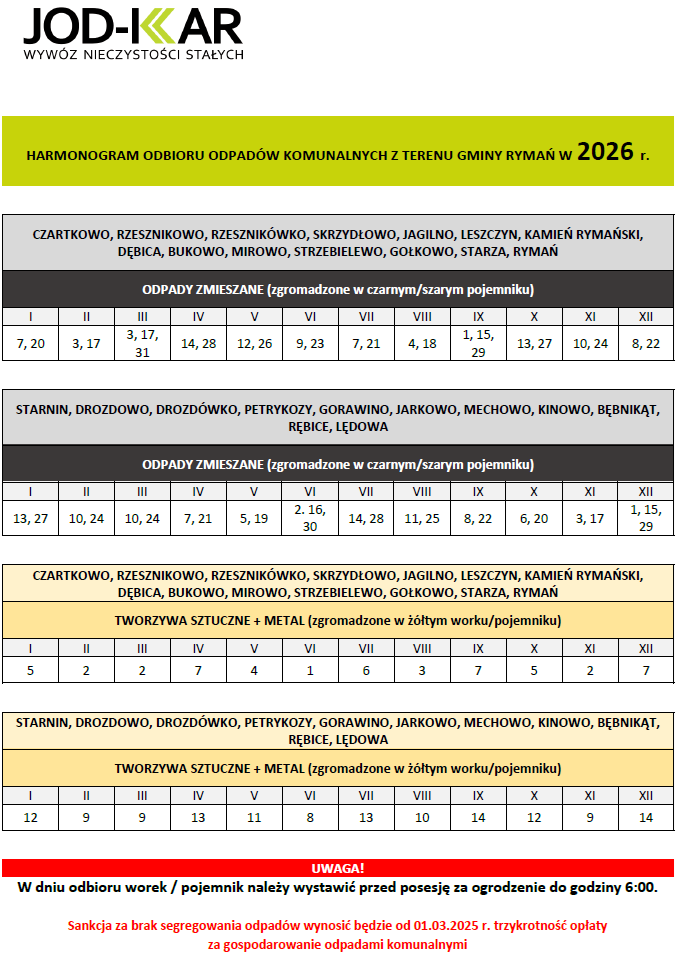Harmonogram odbioru odpad&oacute;w w&nbsp;2026_1