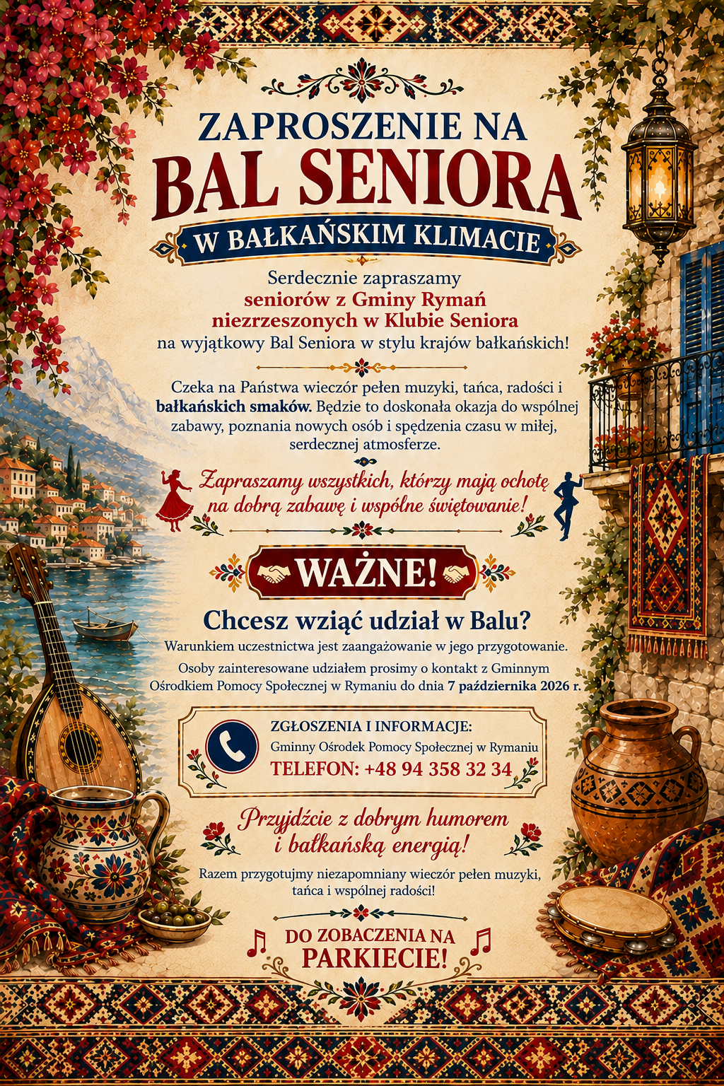 Bal Seniora - 16.10.2026 r.