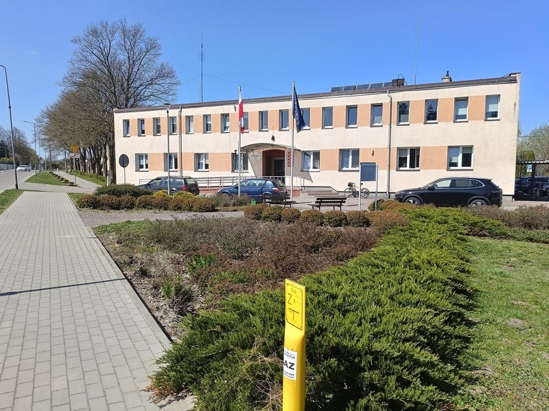 Budynek Urzędu Gminy_od przodu Budynek Urzędu Gminy_od przodu