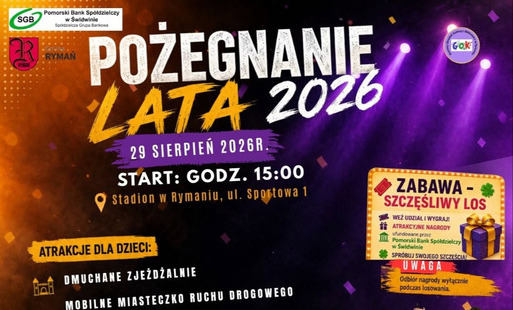 Pożegnanie Lata 2026_Stadion_29.08.2026